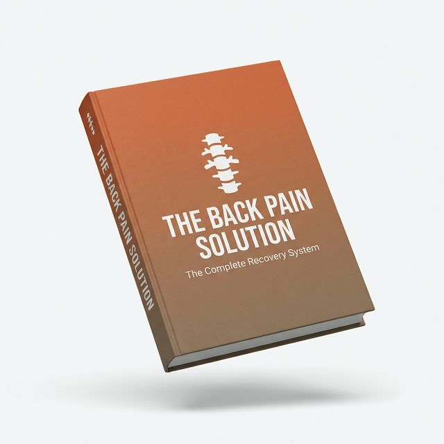 The Back Pain Solution — Book Mockup